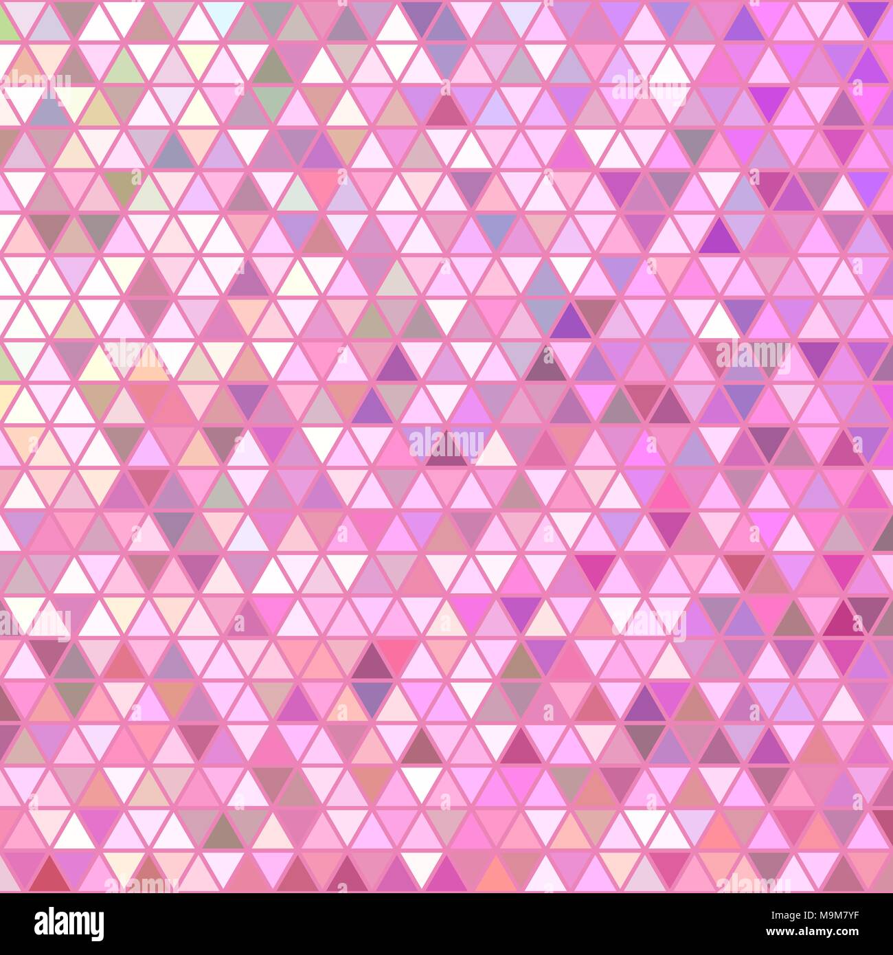 Geometric abstract triangle pattern background template Stock Vector