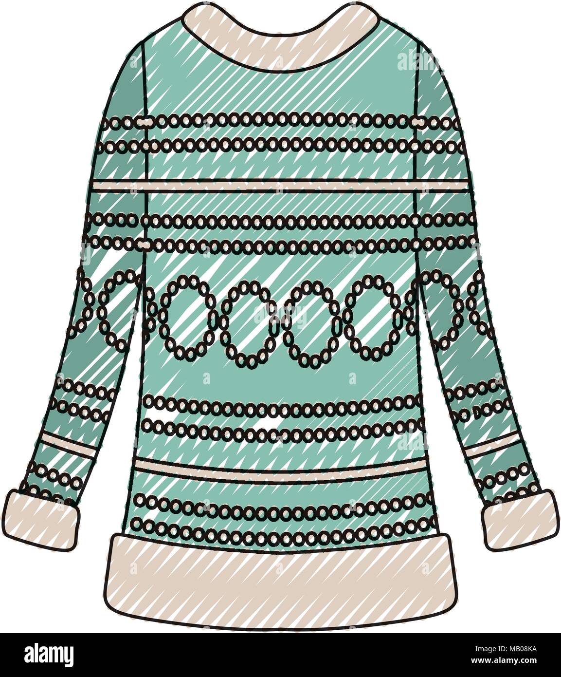 Wool sweater clothes icon Stock Vector Image & Art Alamy