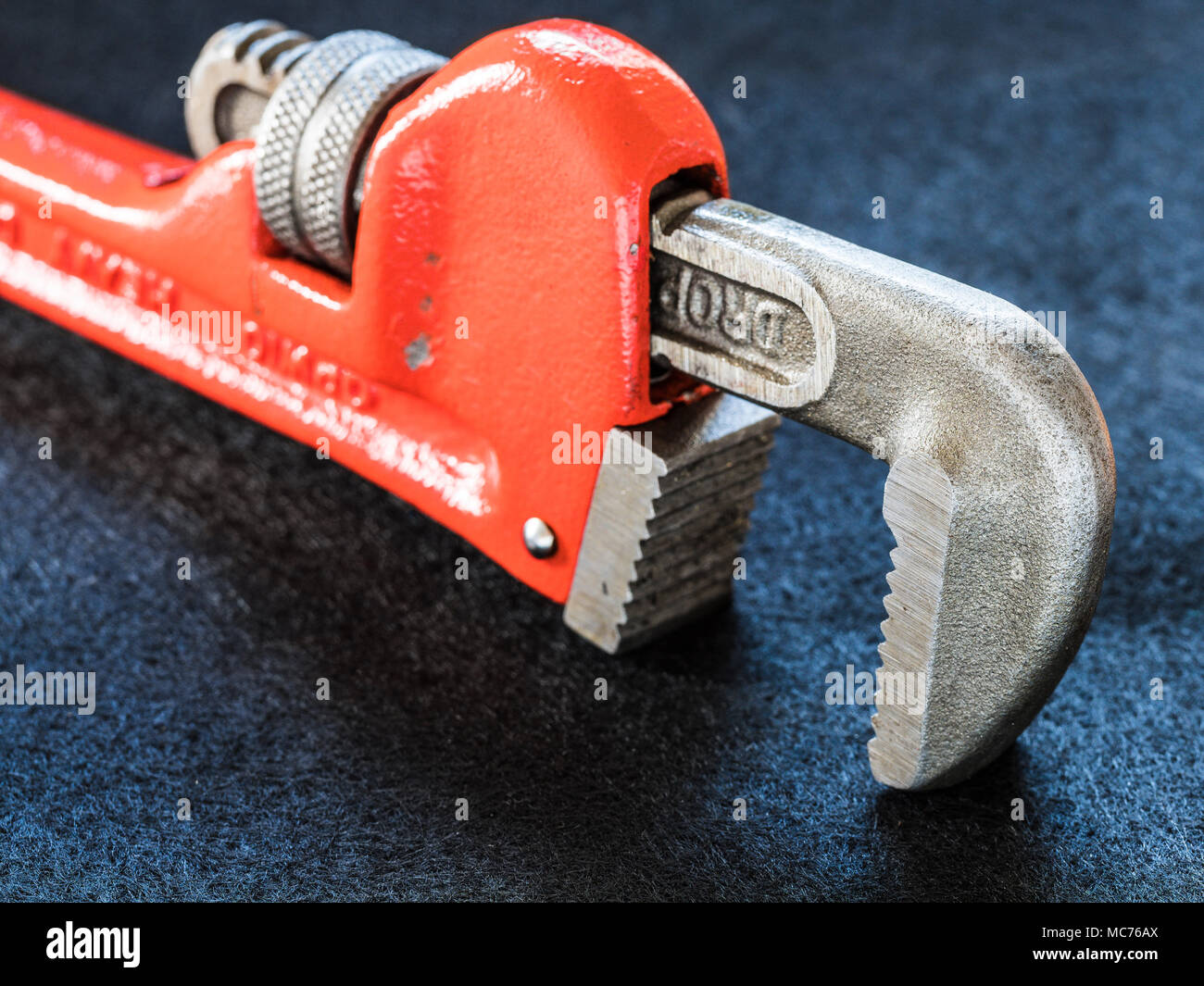 pipe wrench tool Stock Photo Alamy