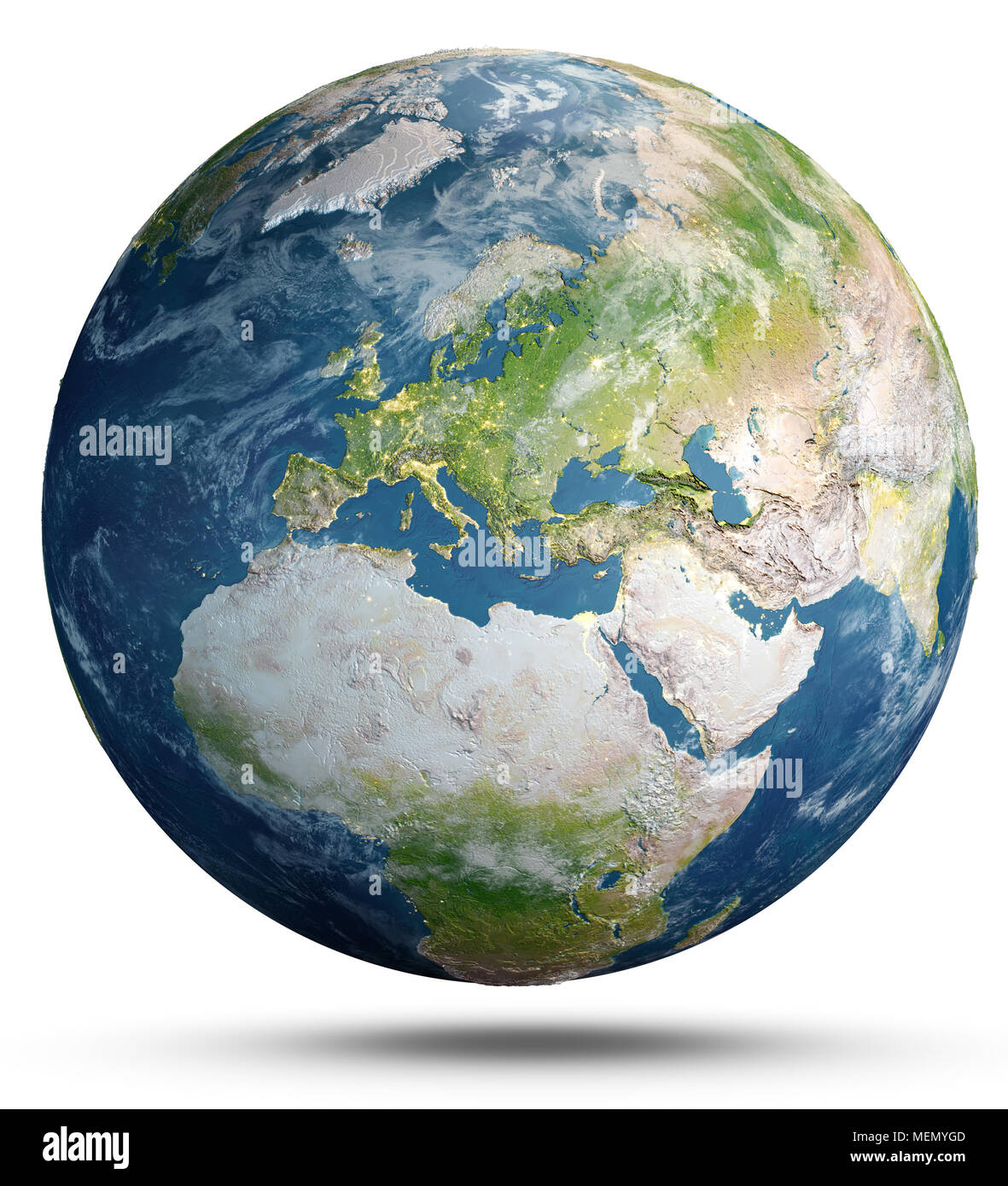 Earth. 3d rendering Stock Photo Alamy