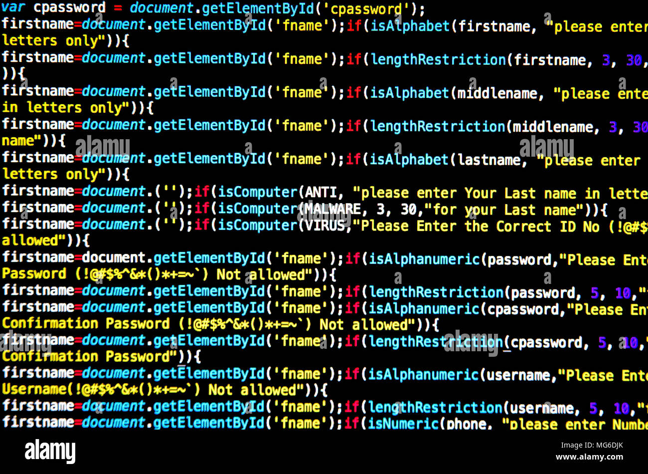 Desktop source code and abstract technology background, Developer and