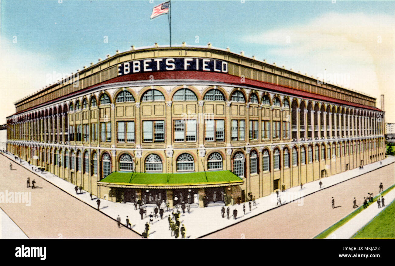Ebbets Field Stock Photo Alamy