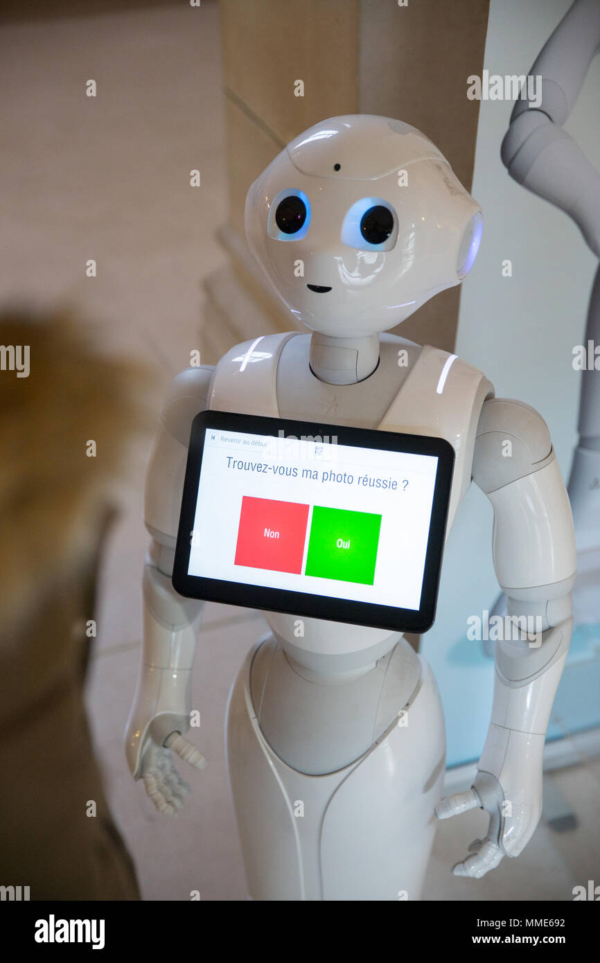 PEPPER ROBOT Stock Photo Alamy