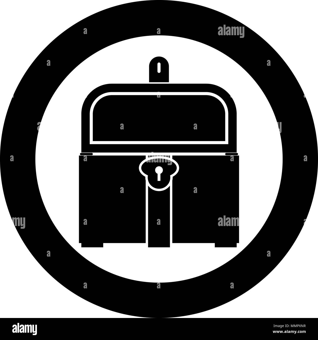 Old pirate treasure chest Black and White Stock Photos & Images Alamy