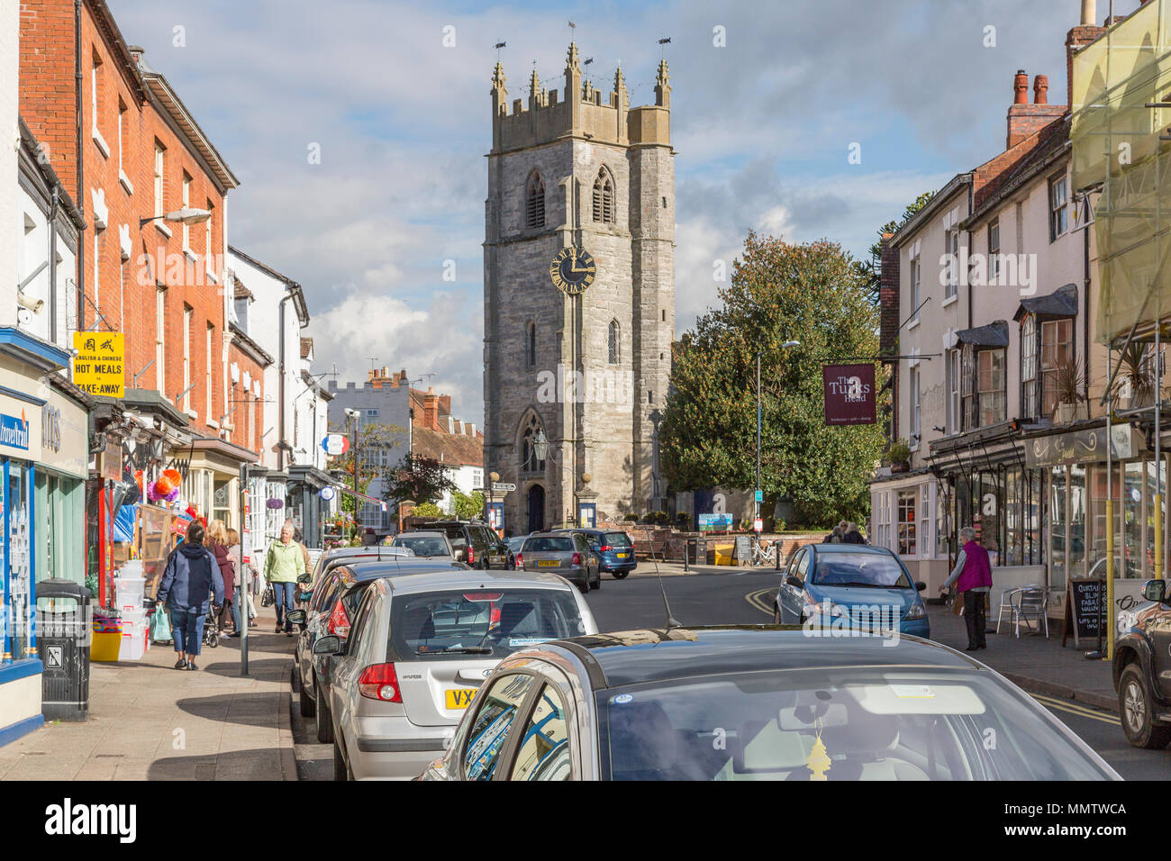 Alcester high street hires stock photography and images Alamy