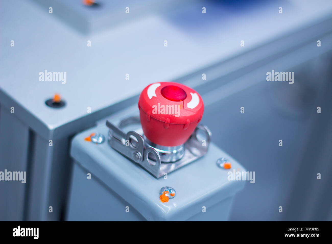 Emergency stop button hires stock photography and images Alamy