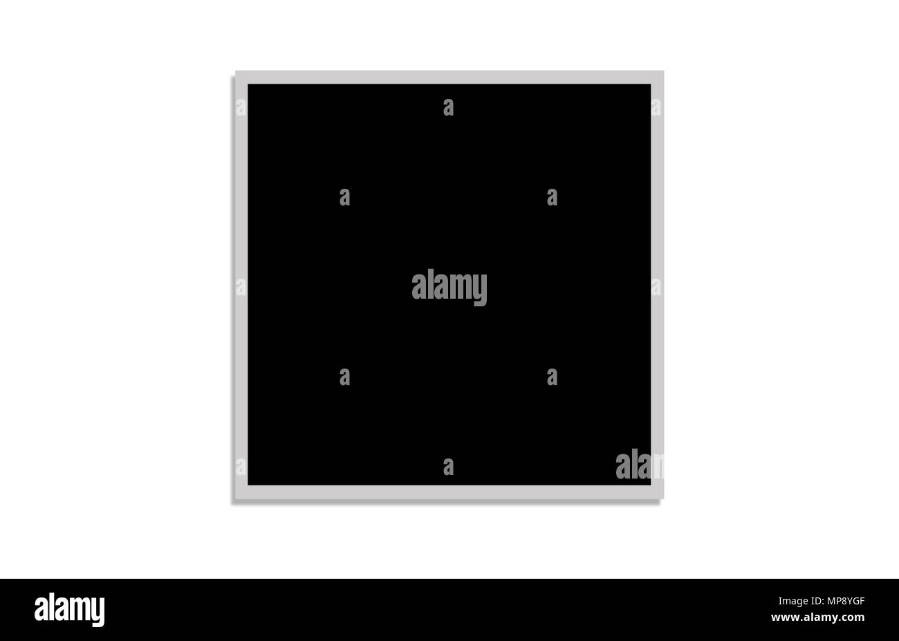 Pattern with black square on white background Stock Photo Alamy