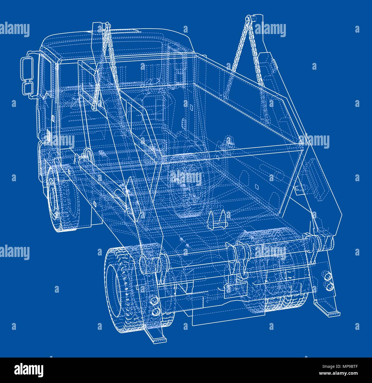 Garbage truck concept. Vector Stock Vector Image & Art Alamy