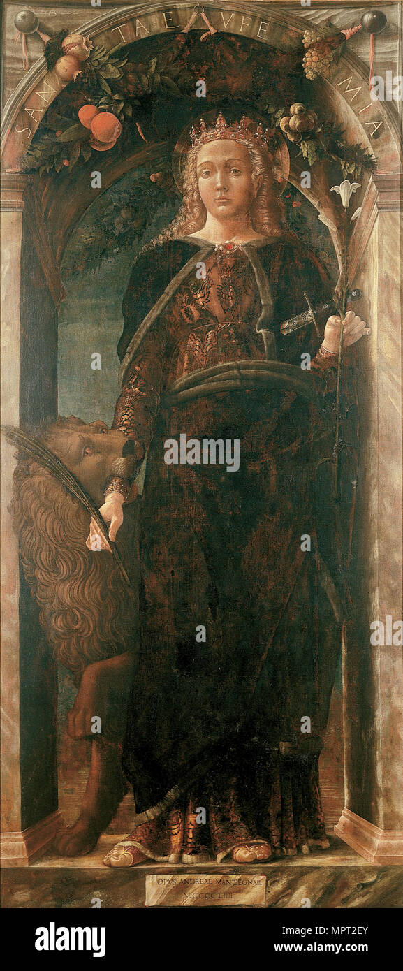 Saint Euphemia, 1454 Stock Photo Alamy