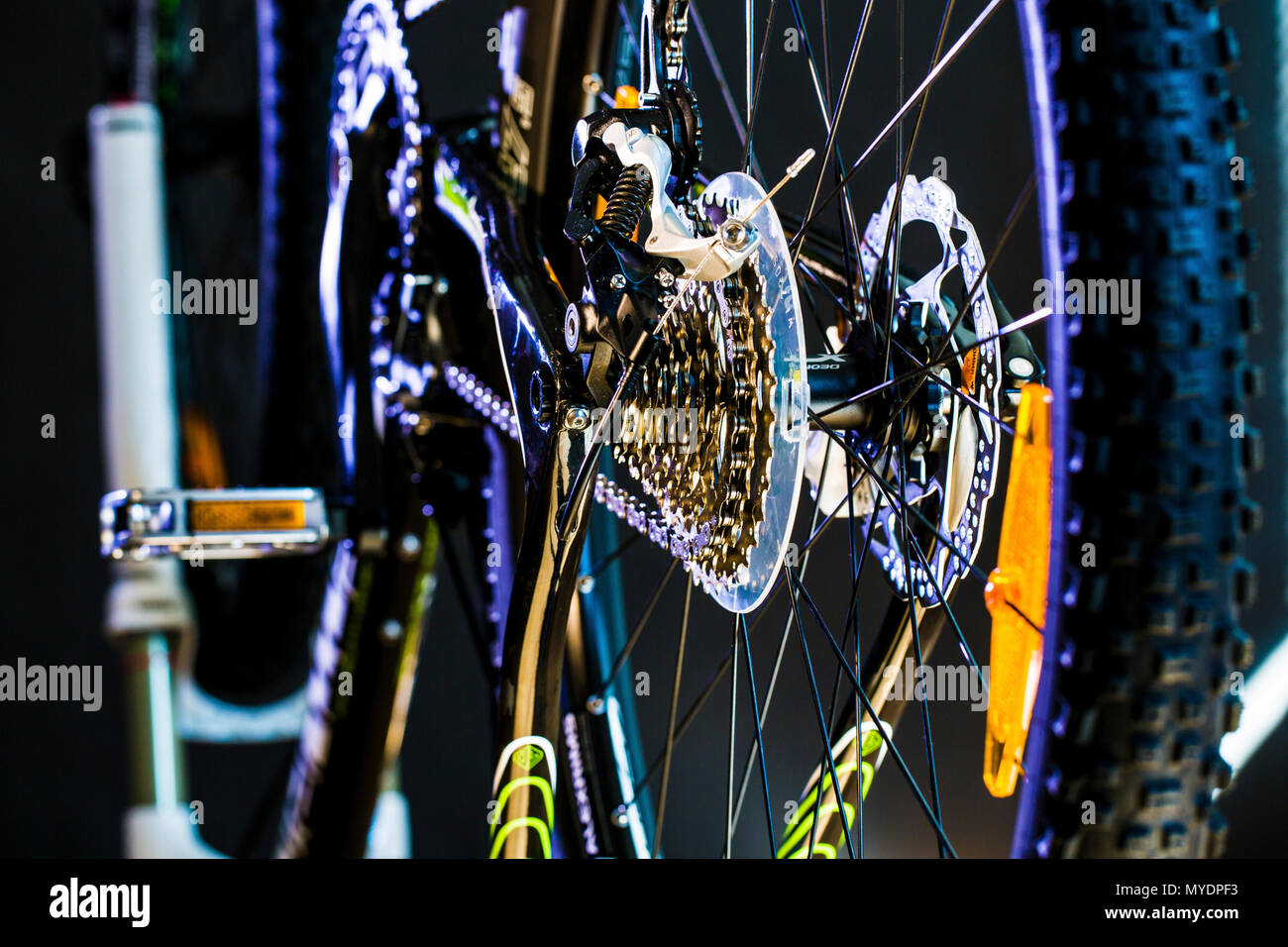 Bicycle gears Stock Photo Alamy