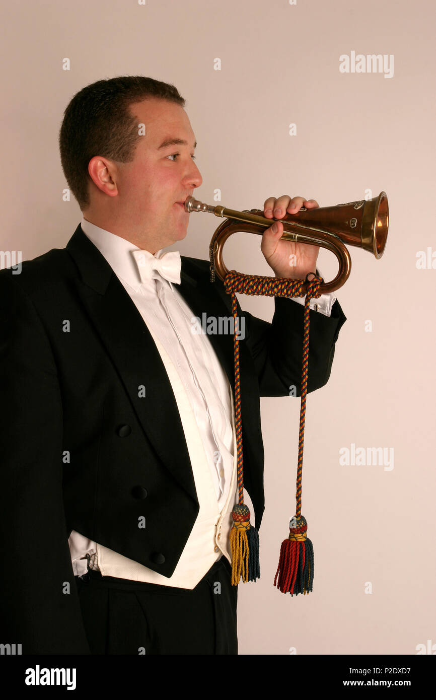 Bugle player hires stock photography and images Alamy