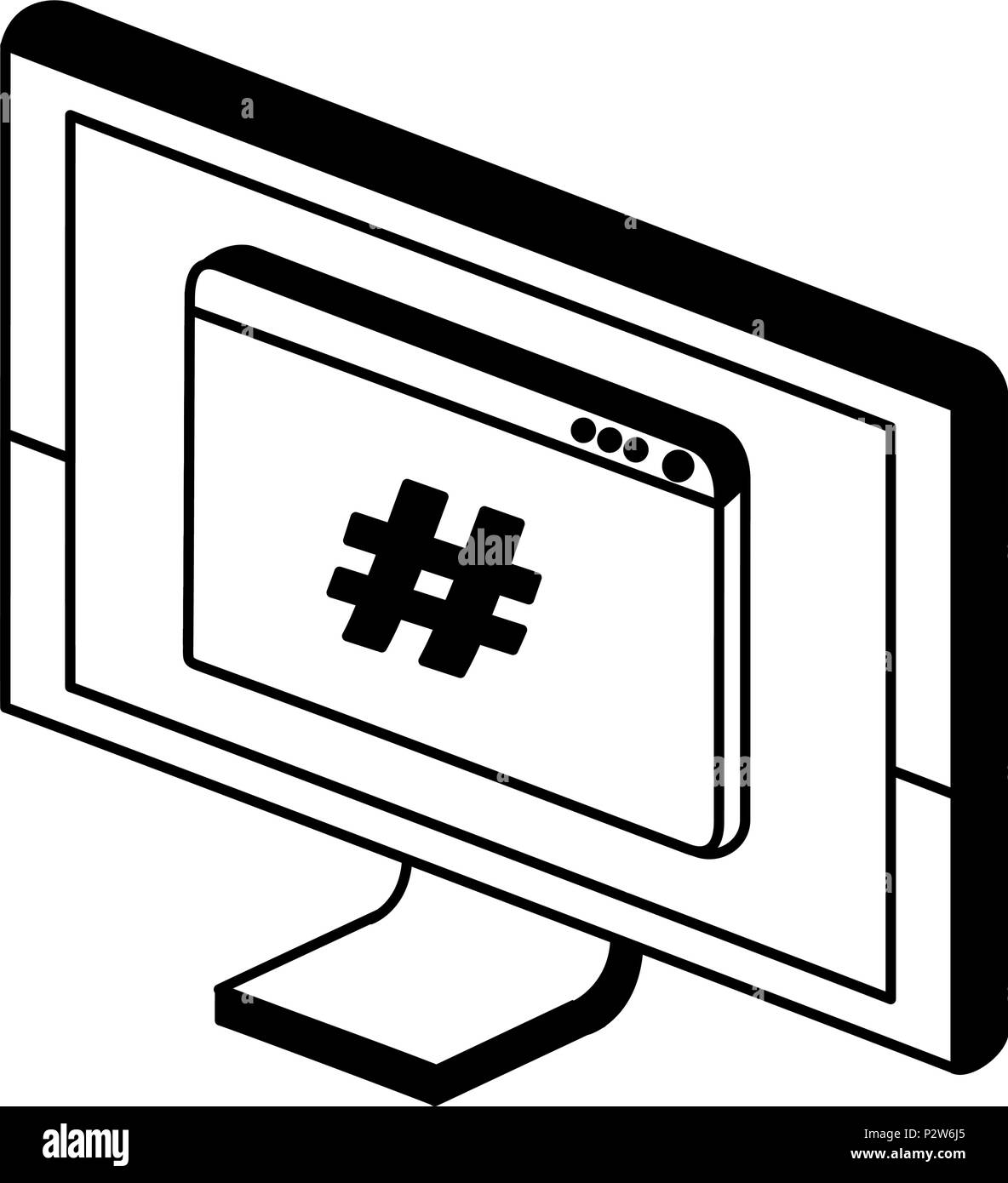 Computer programming language Black and White Stock Photos & Images Alamy