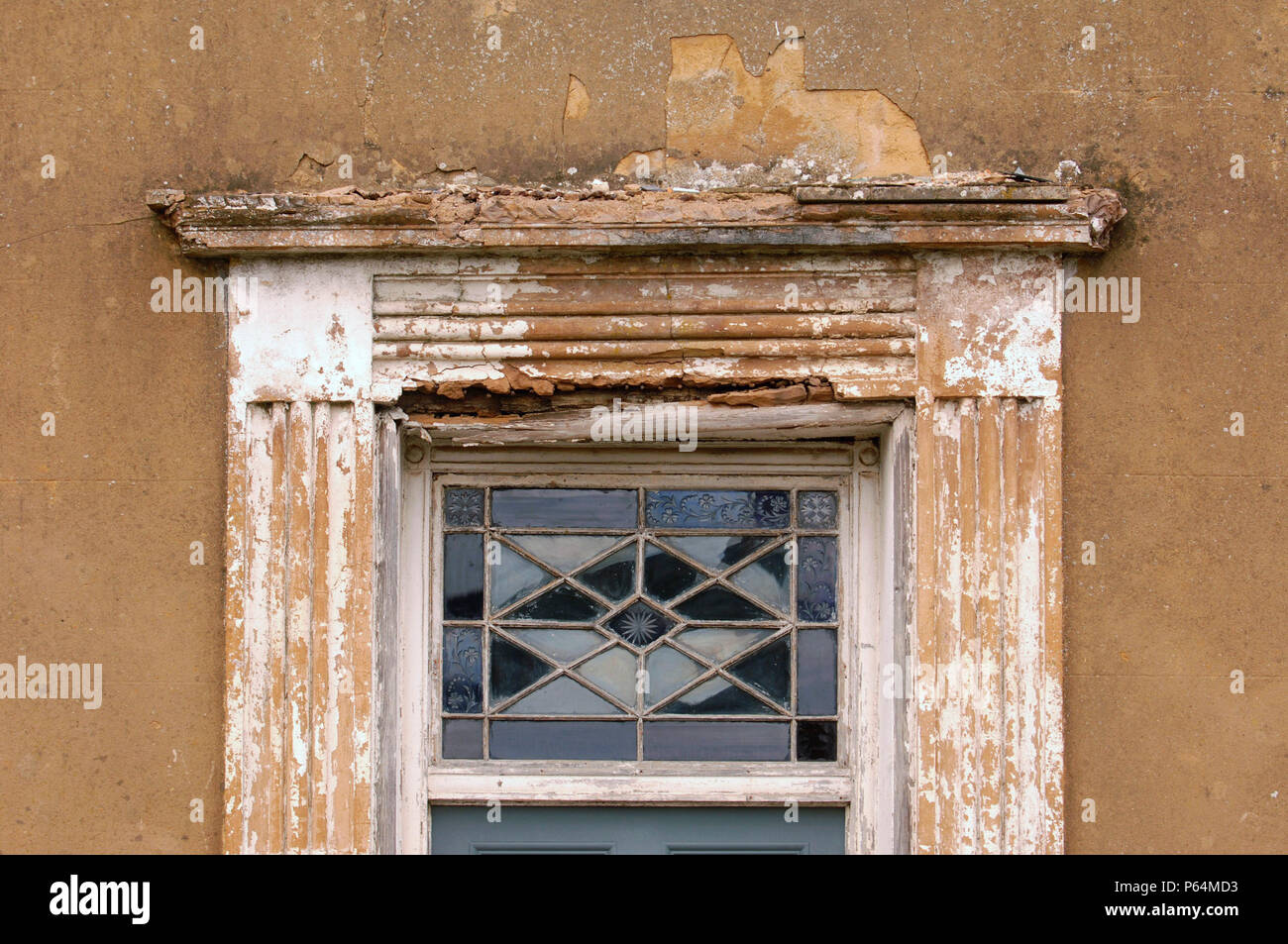Damaged window frame Stock Photo Alamy