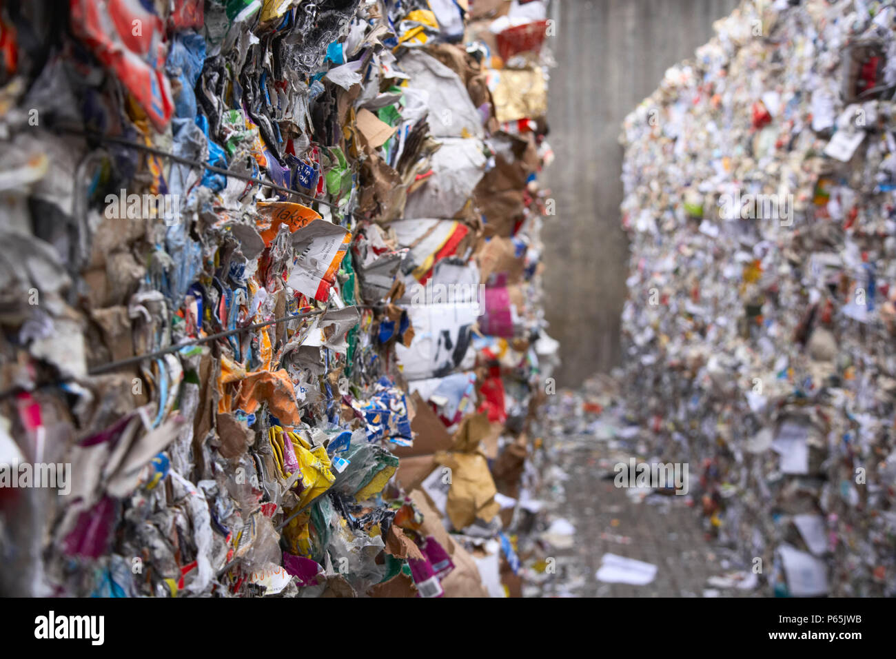 Compacted trash hires stock photography and images Alamy