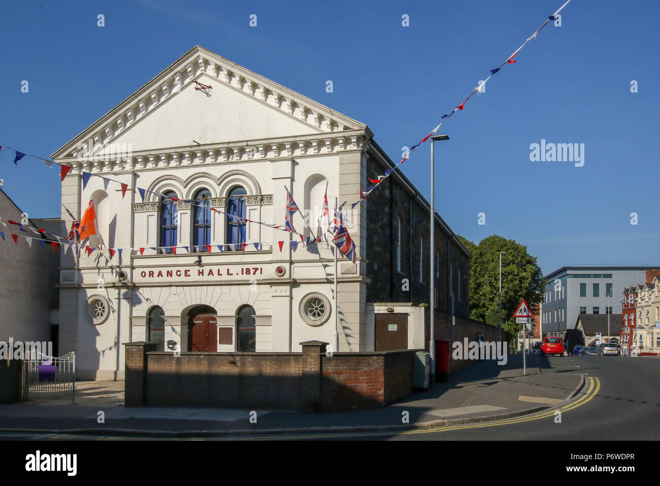 Orange order hall hires stock photography and images Alamy
