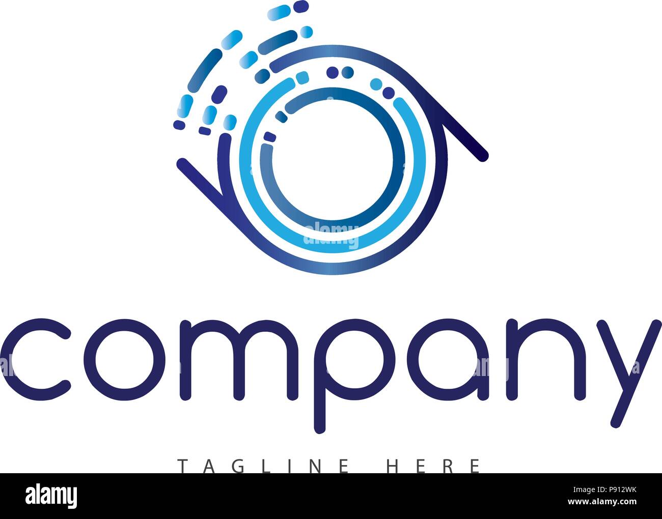 Digital solutions vector image Stock Vector Image & Art - Alamy