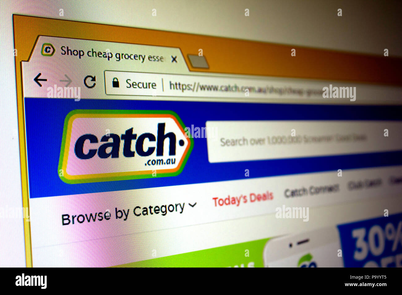 site Catch Australia Stock Photo Alamy