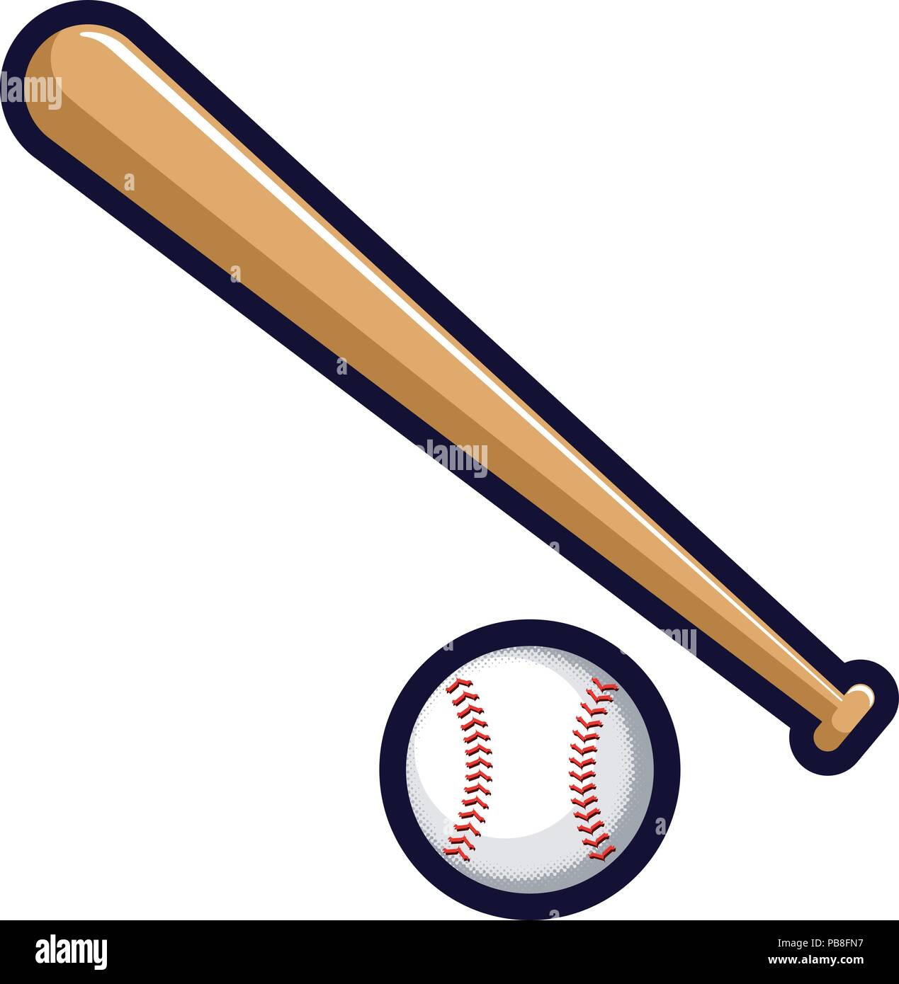 Baseball bat icon. Vector EPS 10 Stock Vector Image & Art Alamy