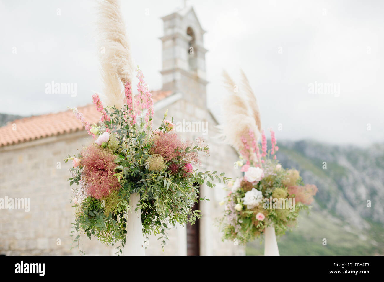 wedding flower decoration. Fine art style Stock Photo Alamy