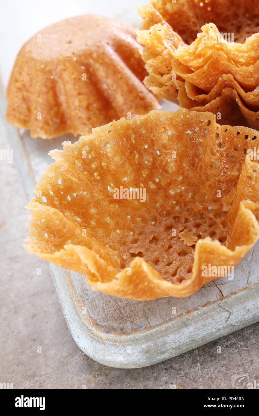 Empty brandy snaps hires stock photography and images Alamy