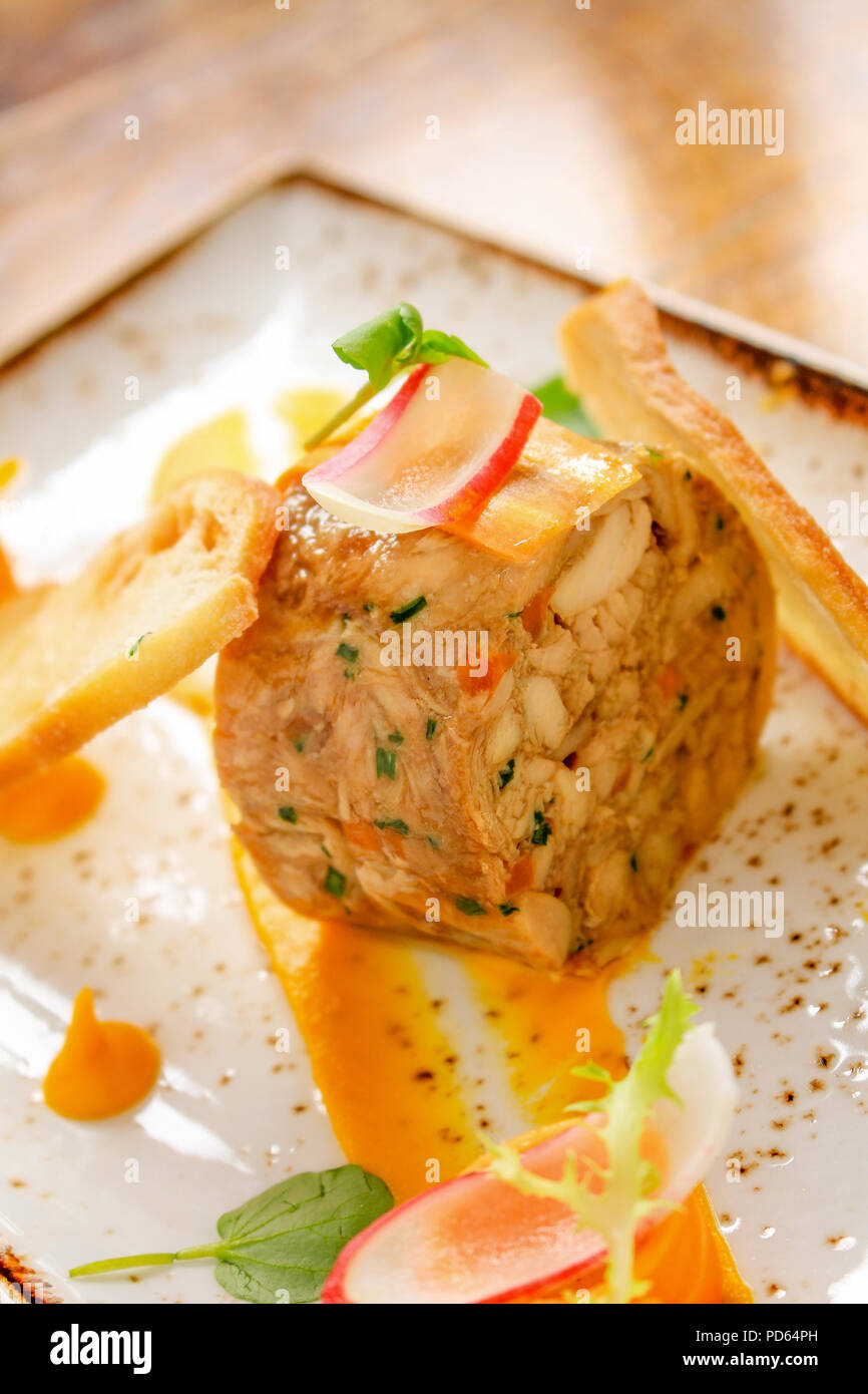 terrine appetizer Stock Photo Alamy