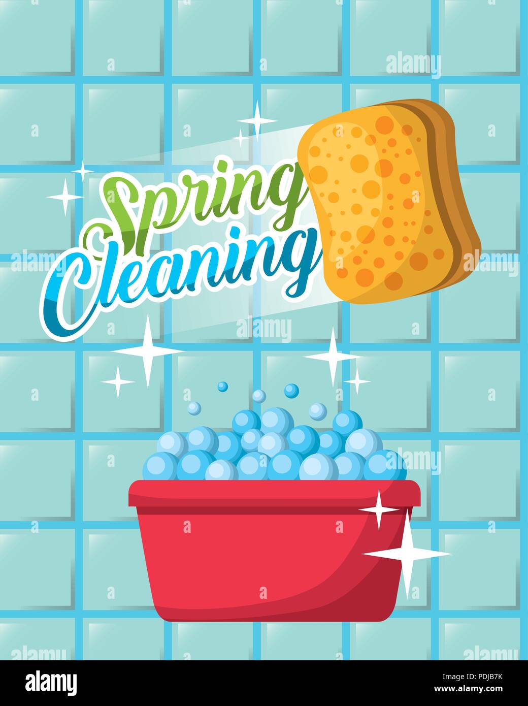 spring cleaning concept Stock Vector Image & Art Alamy
