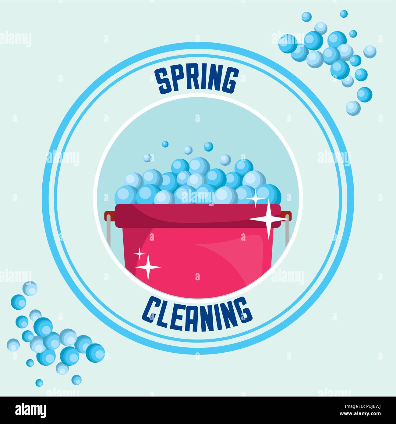 spring cleaning concept Stock Vector Image & Art Alamy