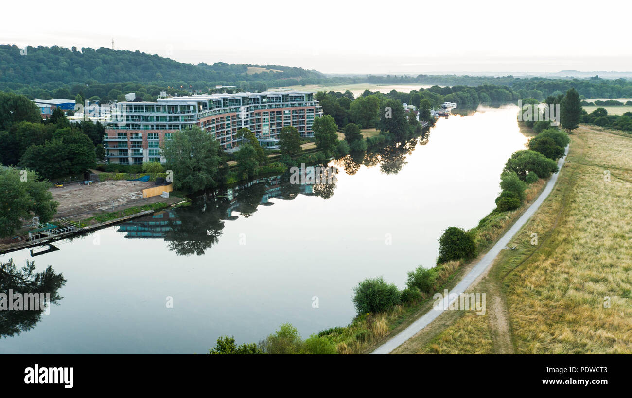 Riverside Crescent Nottingham Stock Photo Alamy
