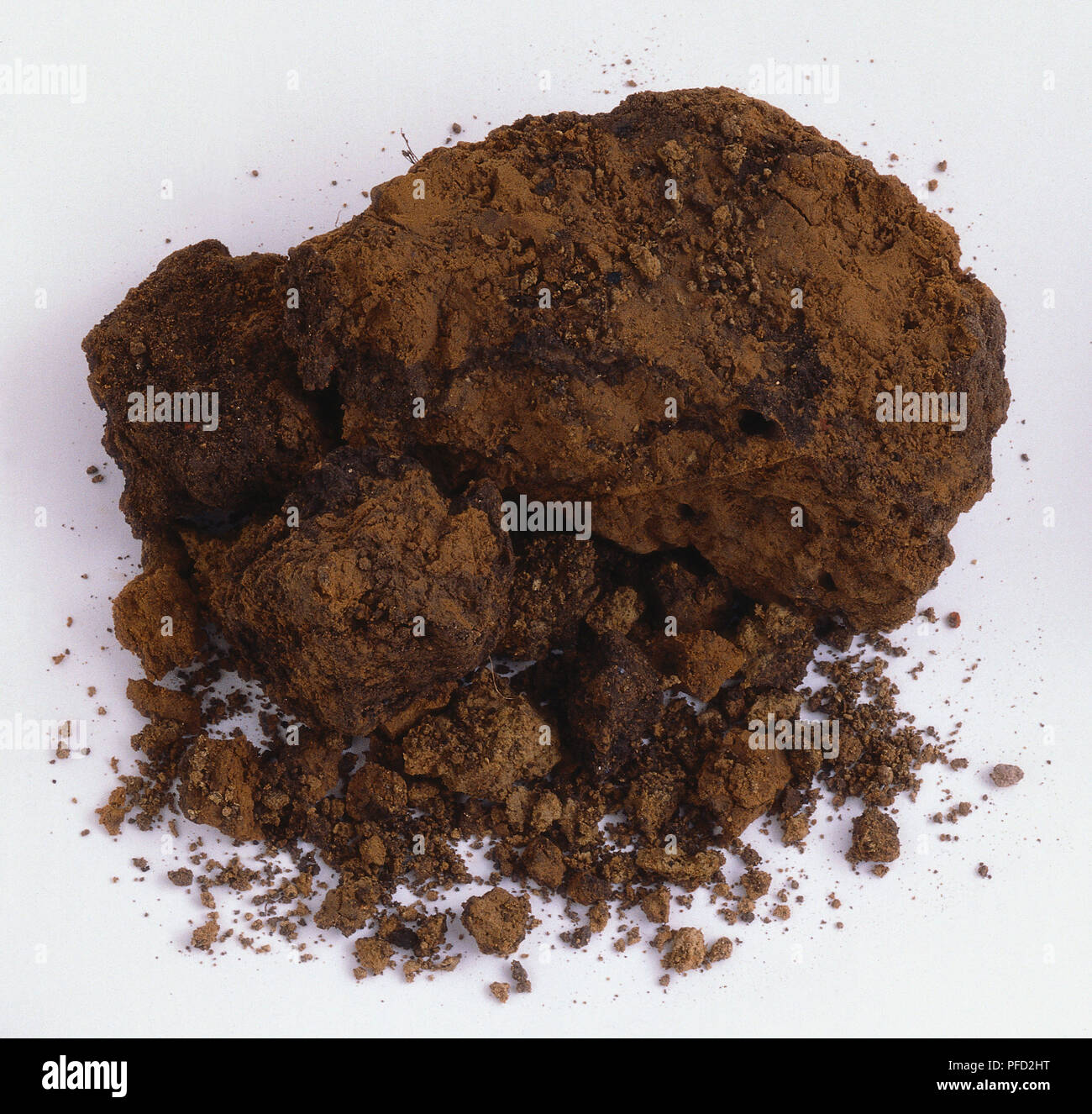 Sample of clay soil Stock Photo - Alamy
