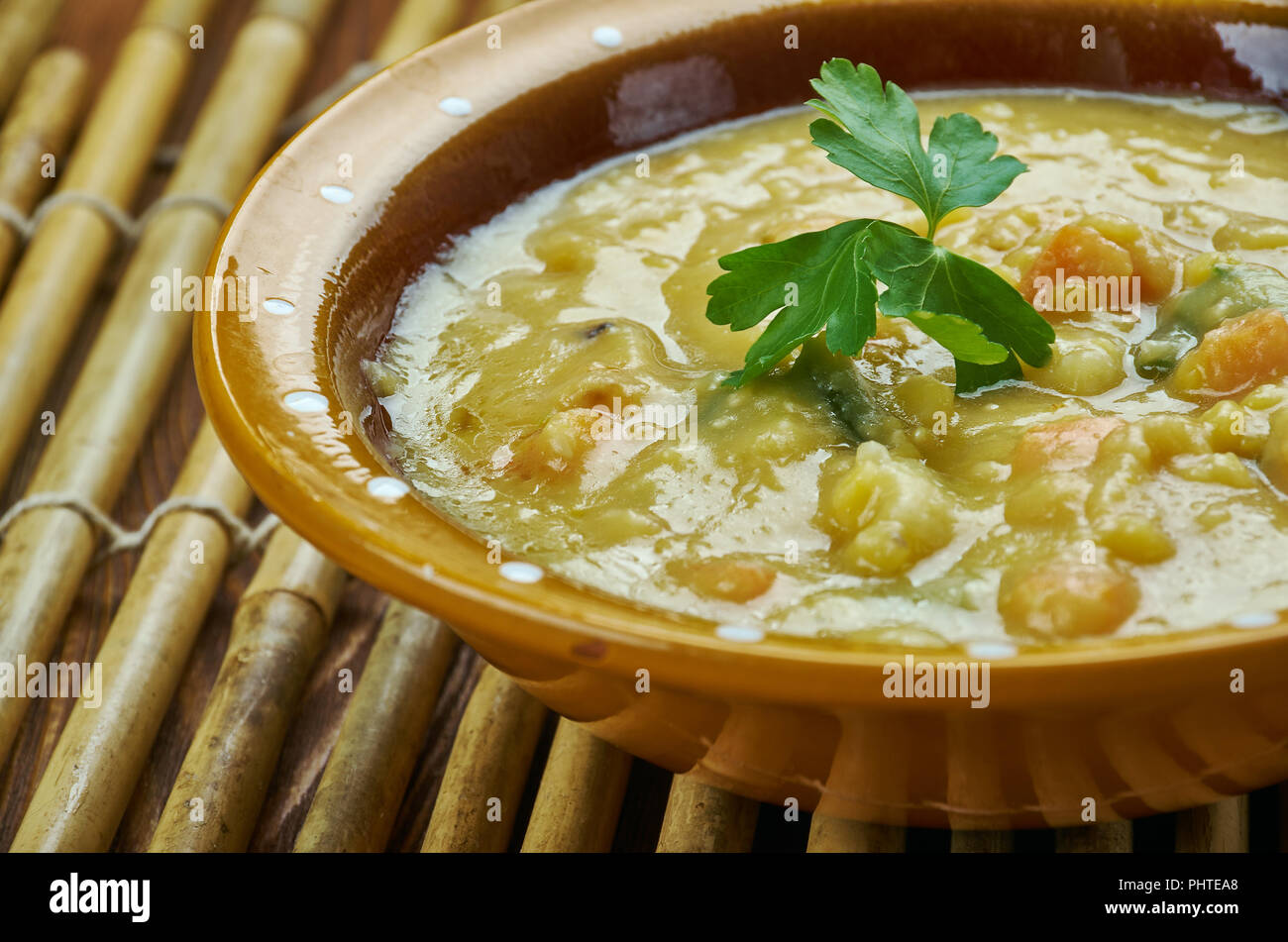 Turkish Split Pea Stew Stock Photo Alamy