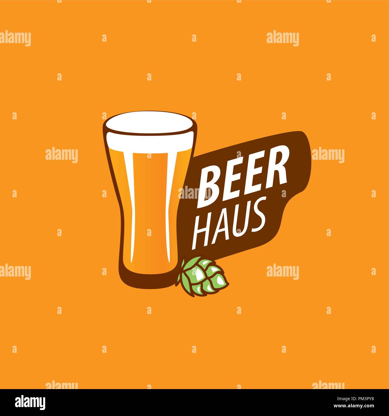 vector beer logo Stock Vector Image & Art Alamy