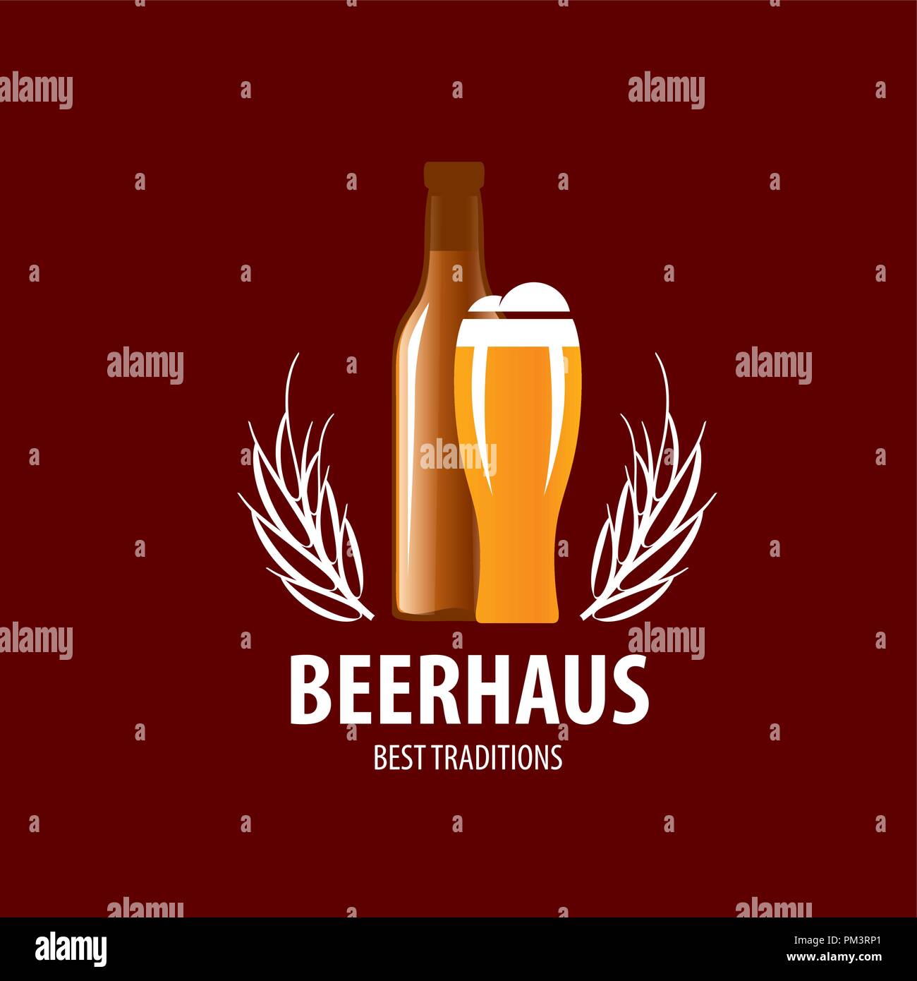 vector beer logo Stock Vector Image & Art Alamy