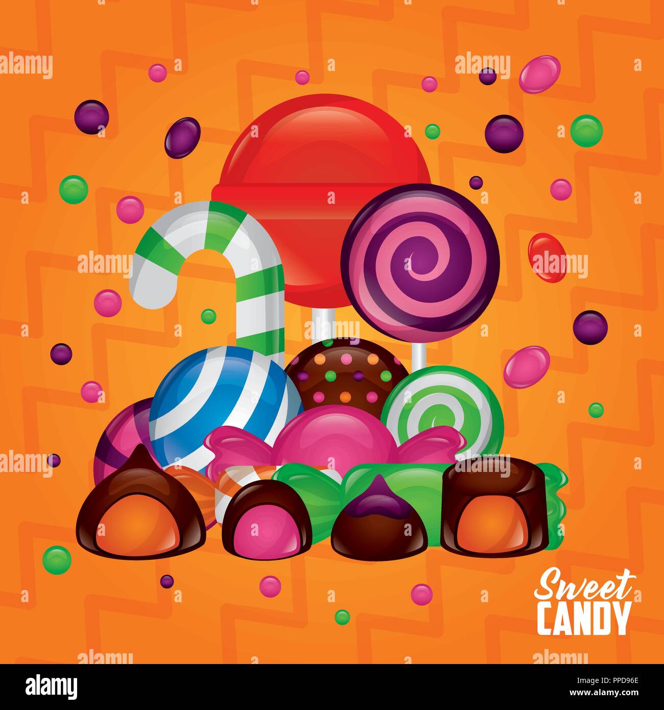 sweet candy concept Stock Vector Image & Art Alamy