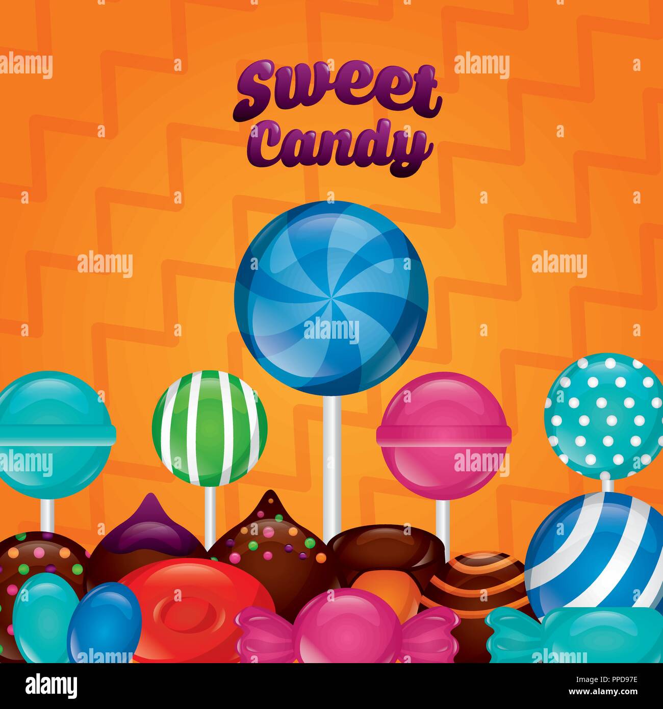 sweet candy concept Stock Vector Image & Art Alamy