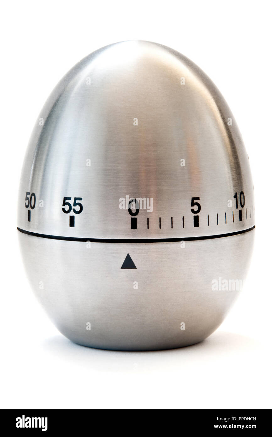 egg timer isolated on a white background Stock Photo Alamy
