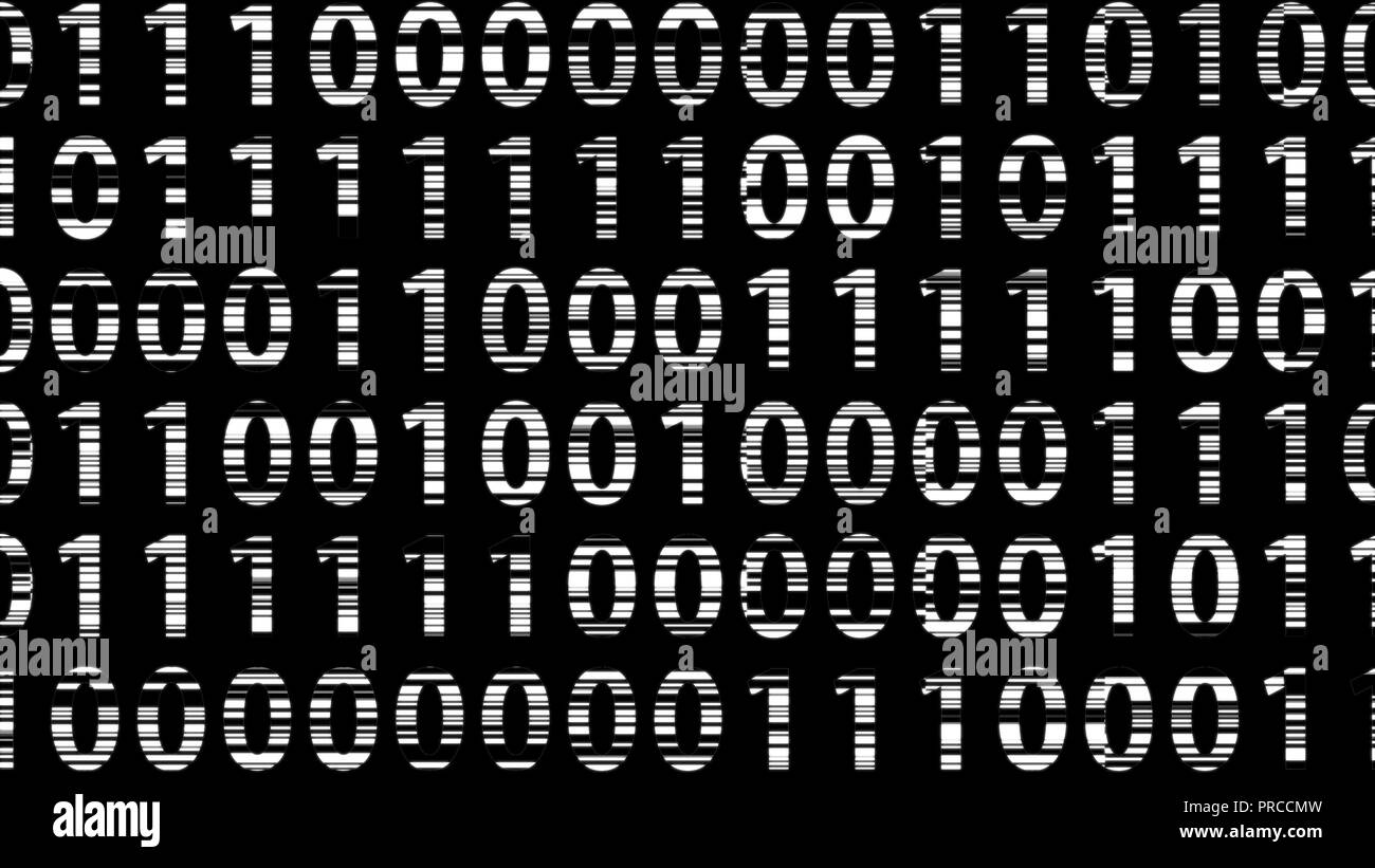 Binary Numbers Black and White Stock Photos & Images Alamy