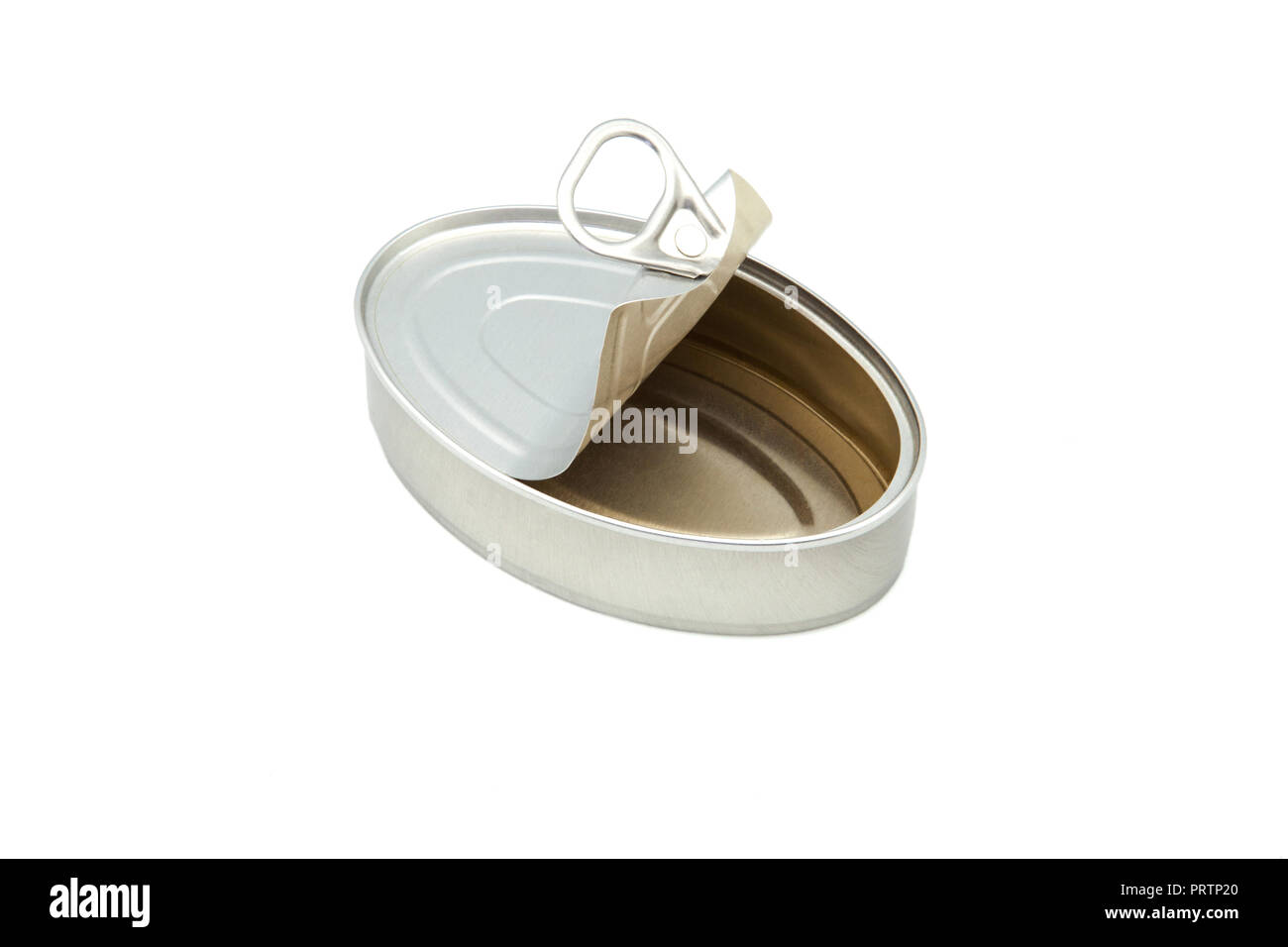 an empty sardines tin can Stock Photo Alamy
