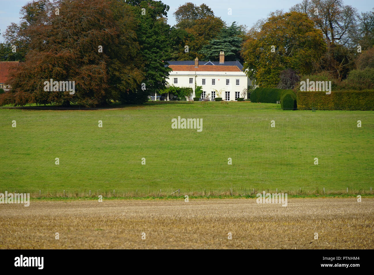 Dummer House Stock Photo Alamy