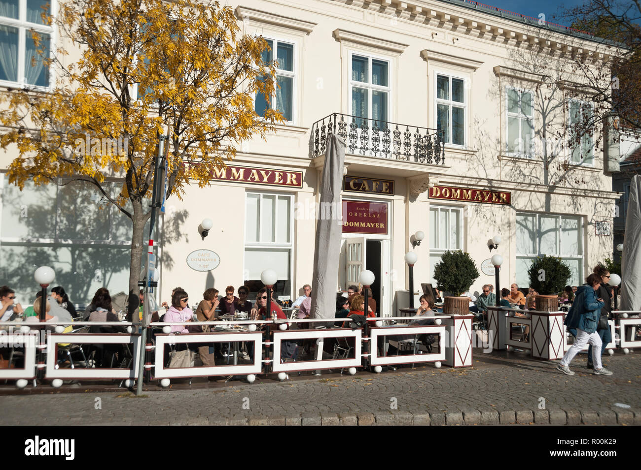 Wien, Hietzing, Cafe Dommayer Stock Photo Alamy
