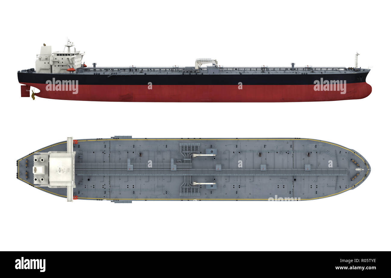 Tanker Ship Illustration Stock Photos & Tanker Ship Illustration Stock