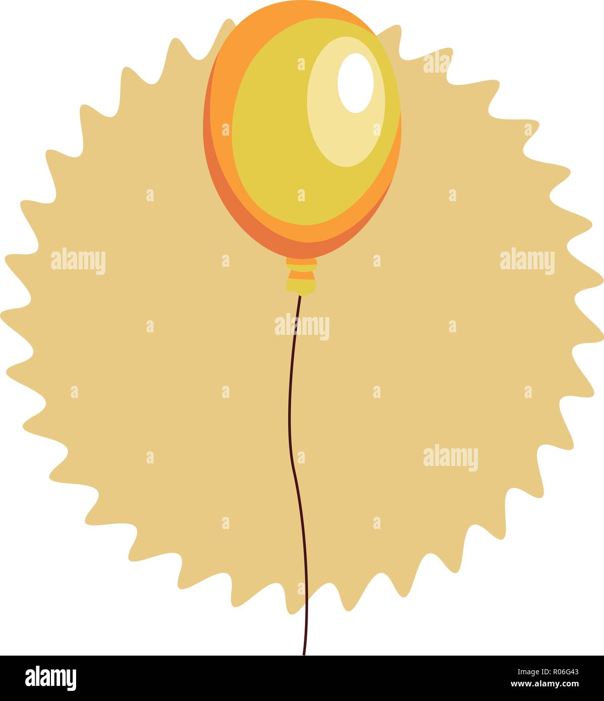 Party balloon cartoon Stock Vector Image & Art Alamy