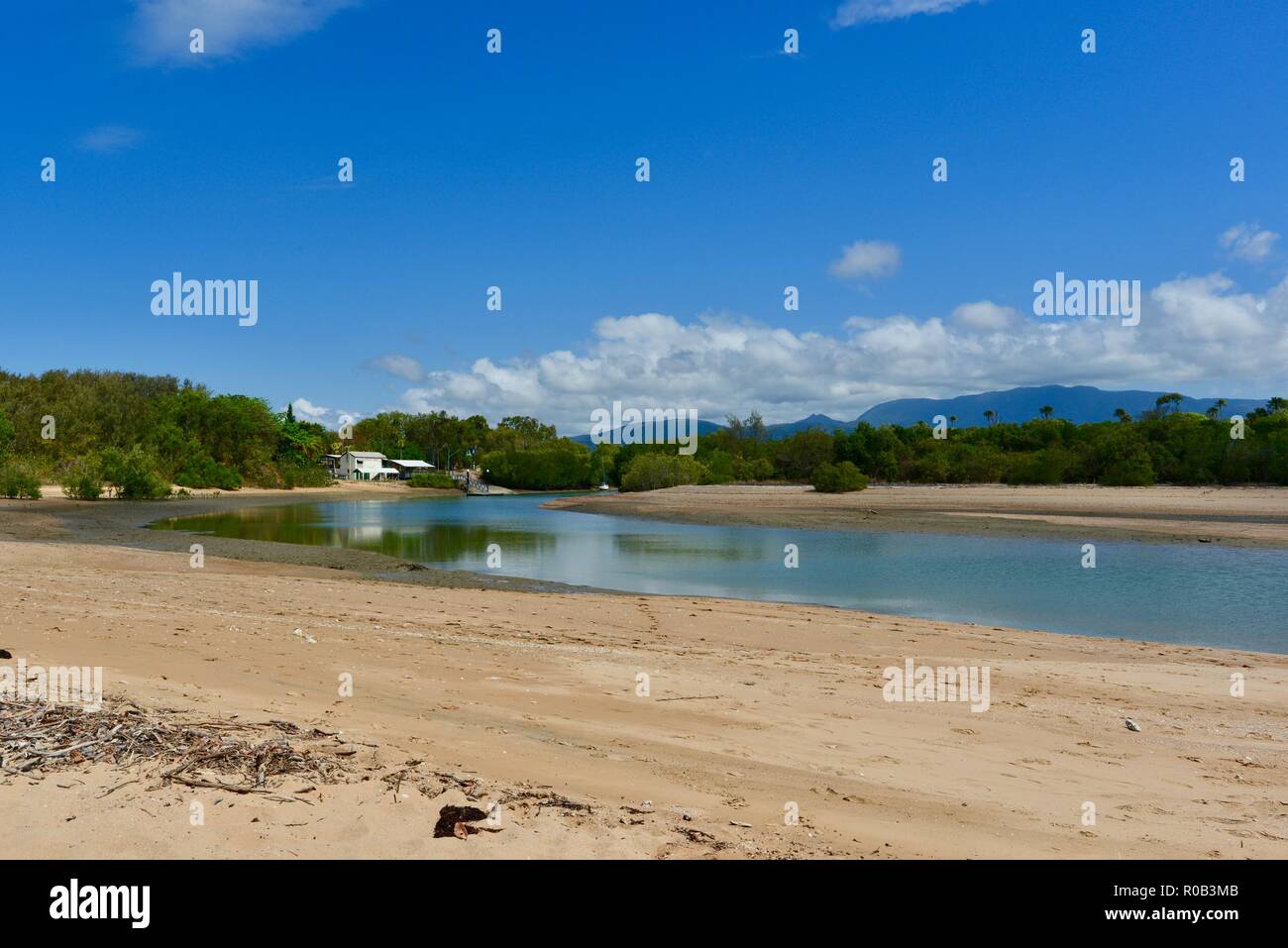 Balgal beach, QLD, Australia Stock Photo Alamy