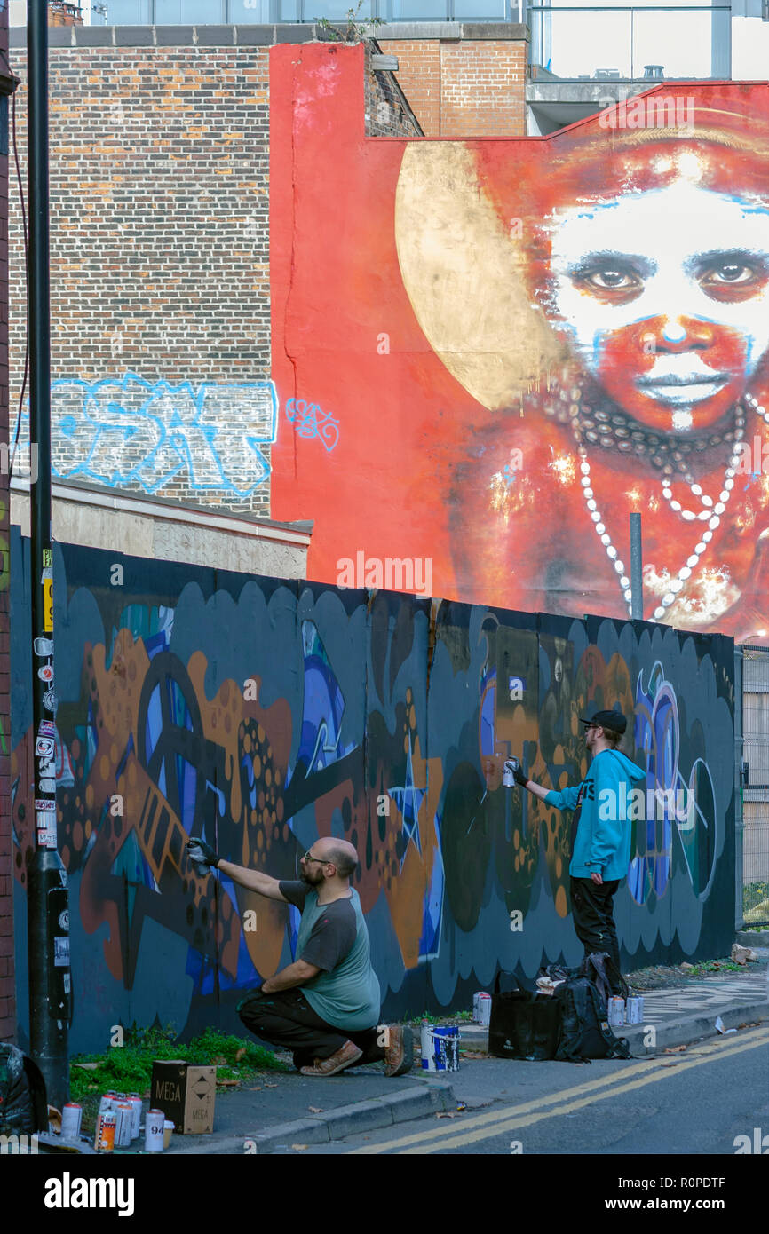 Manchester Street Art Stock Photo Alamy
