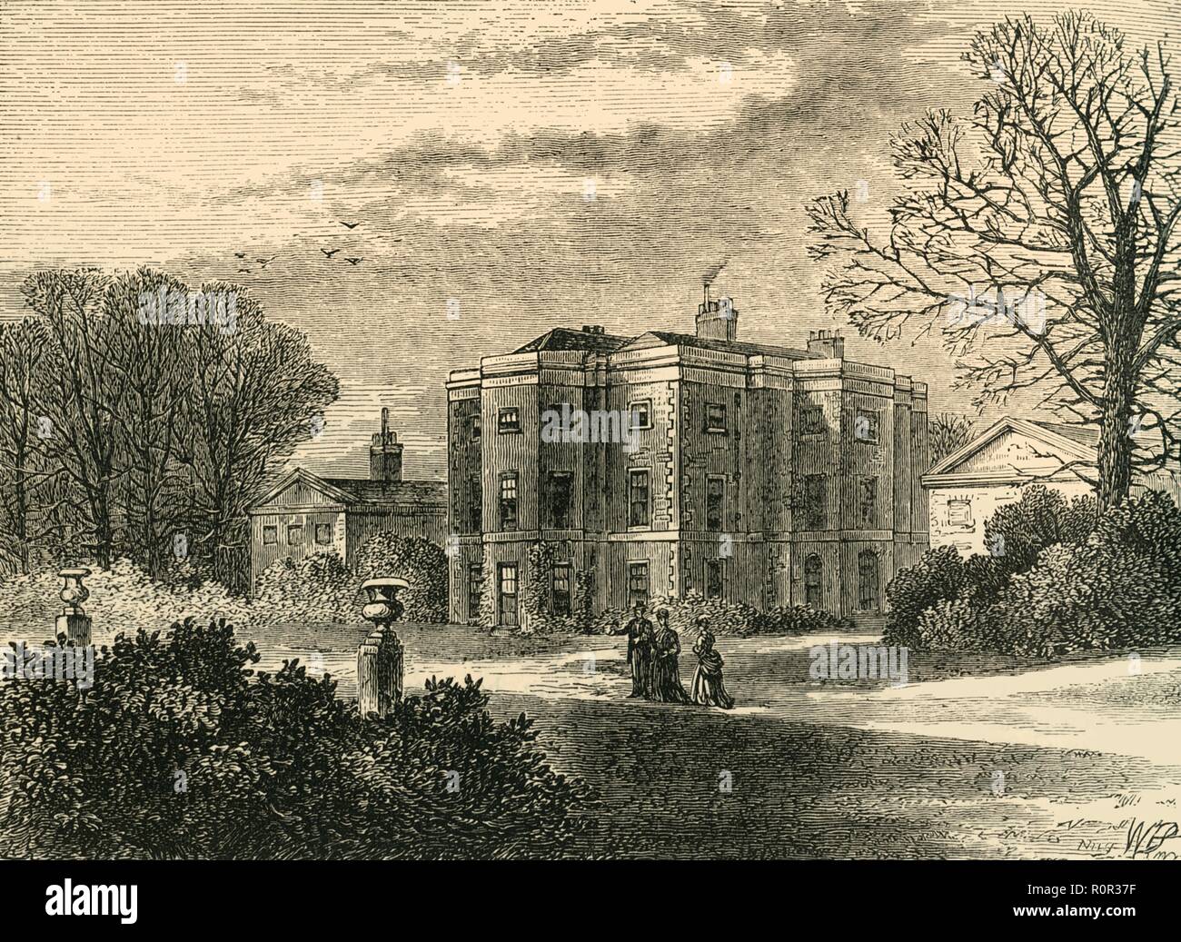 'Ranelagh House', (c1878). Creator Unknown Stock Photo Alamy