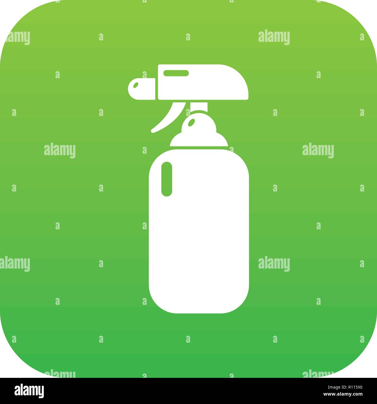 Fire extinguisher icon green vector Stock Vector Image & Art - Alamy