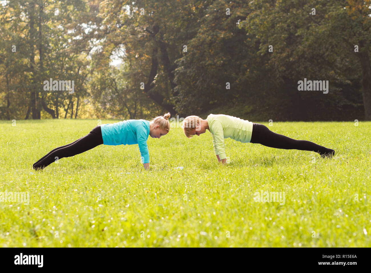Yoga Stock Photo Alamy