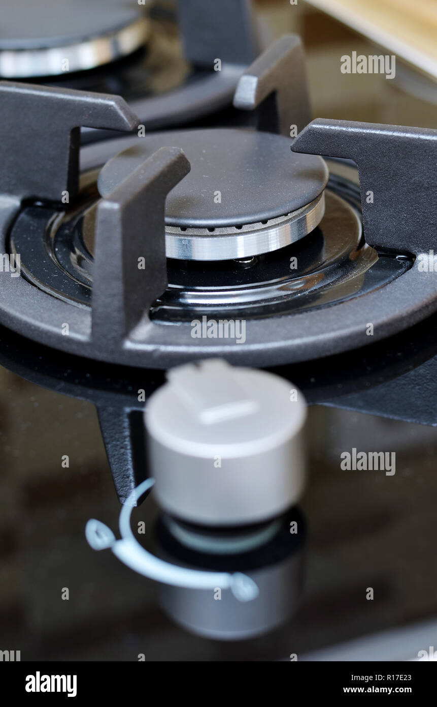 electrical stove gas Stock Photo Alamy