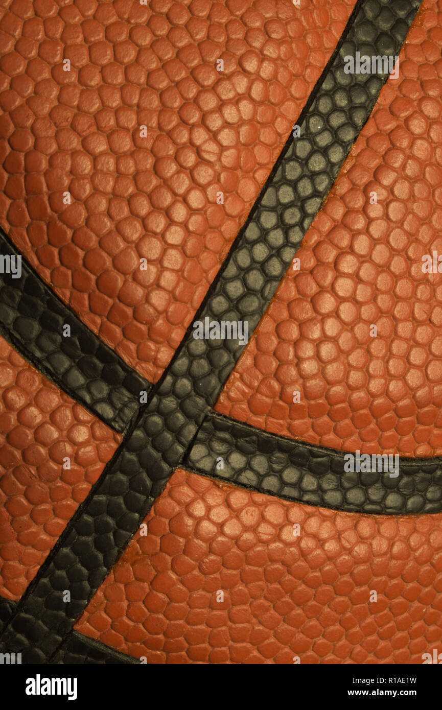 Basketball ball closeup texture background Stock Photo Alamy