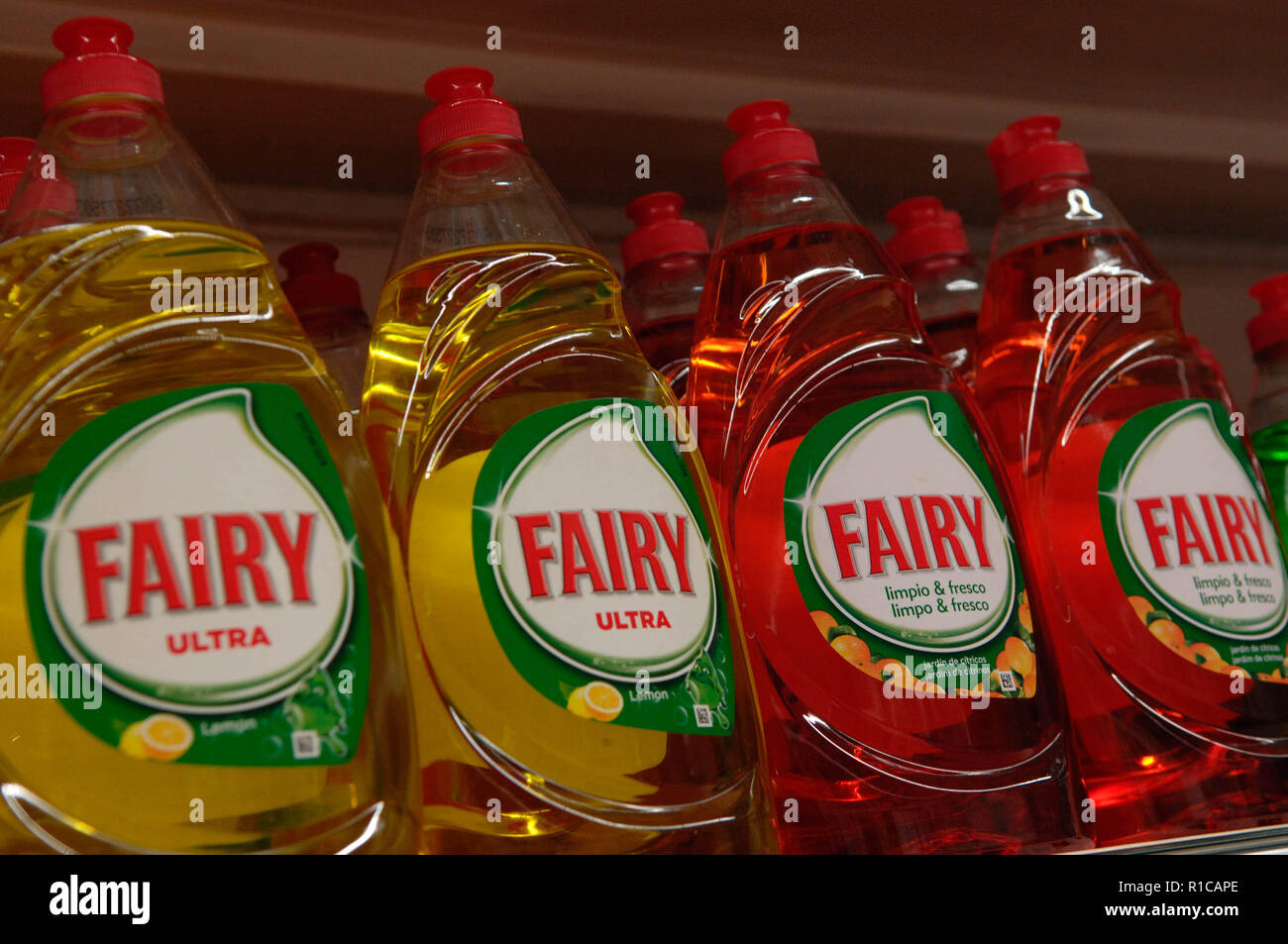 Fairy detergent,dishwashing Stock Photo Alamy