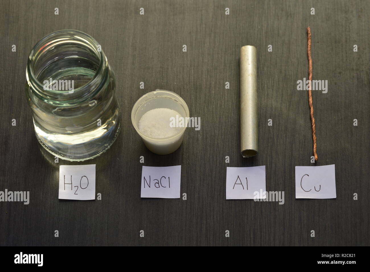 Electrolysis Experiment Stock Photos & Electrolysis Experiment Stock